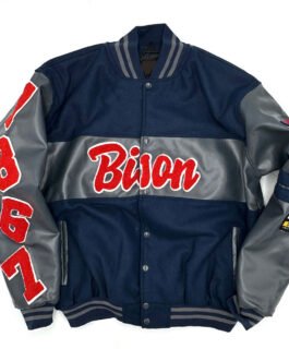 Howard Bison Ole Skool Letterman Jacket