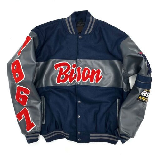 Howard Bison Ole Skool Letterman Jacket