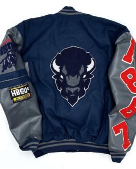 Howard Bison Ole Skool Letterman Jacket