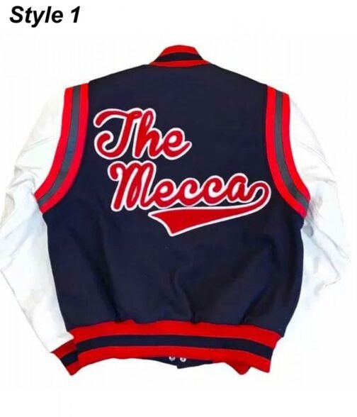 Howard University The Mecca Varsity Jacket - Image 4