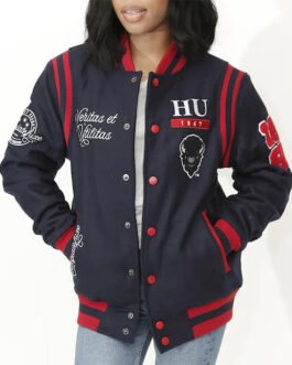 Howard University Bison Letterman Jacket