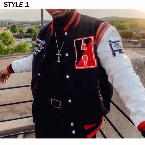 Howard University The Mecca Varsity Jacket - Image 11