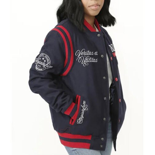 Howard University Bison Letterman Jacket - Image 3