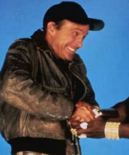 Dwight Schultz The A-Team Da Nang 1970 Leather Jacket - Image 11