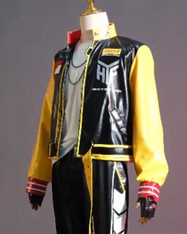 Hoyofair Diluc Racing Leather Jacket