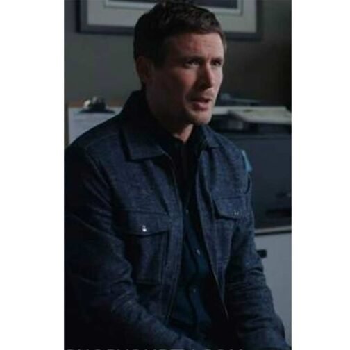 Hudson and Rex Season 5 John Reardon Navy Blue Jacket - Image 7