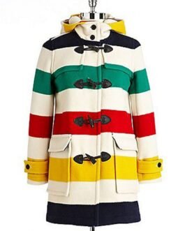 Hudson Bay Hooded Duffle Wool Coat
