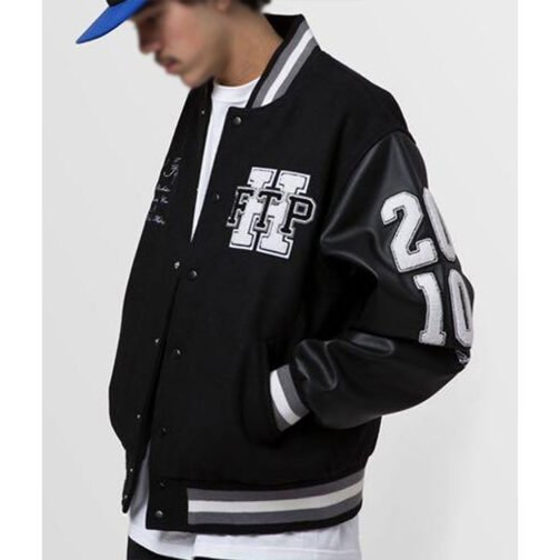 HUF x FTP Varsity Jacket - Image 5