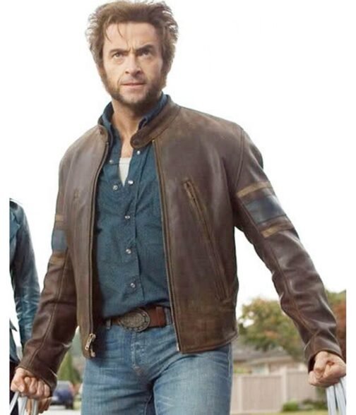 Wolverine X Men Origins Leather Jacket - Image 8