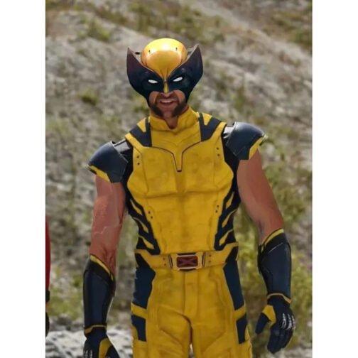 Hugh Jackman Deadpool 3 Wolverine Leather Jacket - Image 4