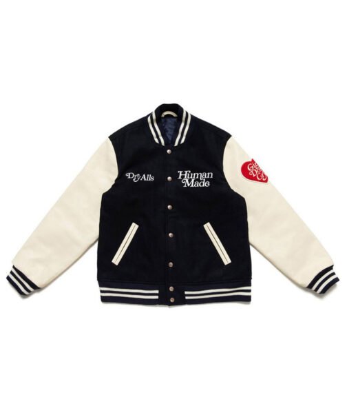 Girls Don’t Cry Human Made Dry Alls Varsity Jacket