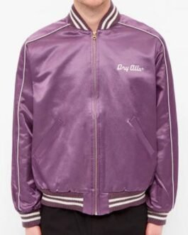 Human Made Nigo Dry Alls Purple Satin Jacket