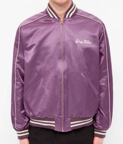 Human Made Nigo Dry Alls Purple Satin Jacket