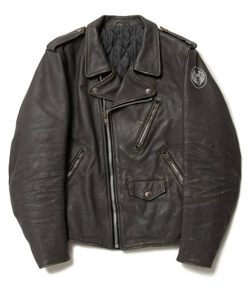 Human Made Gears for Futuristic Teenagers Moto Rider Leather Jacket - Image 4