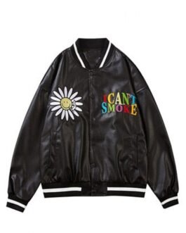 I Can’t Smoke Satin Bomber Jacket