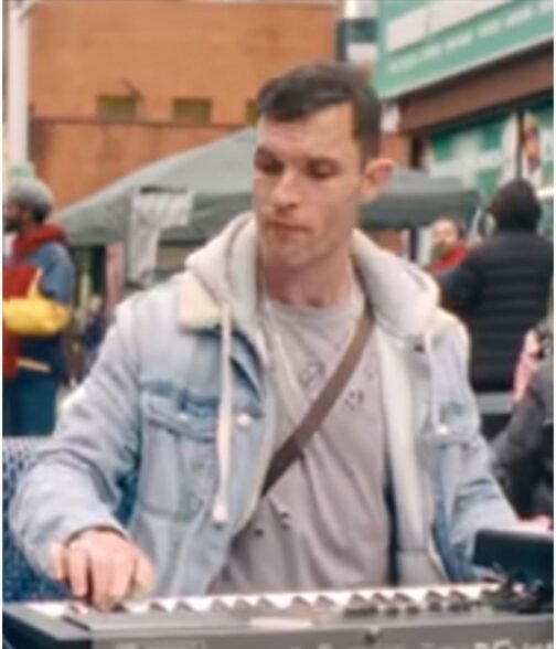 Tom Bacon I Used to Be Famous Denim Blue Jacket - Image 5