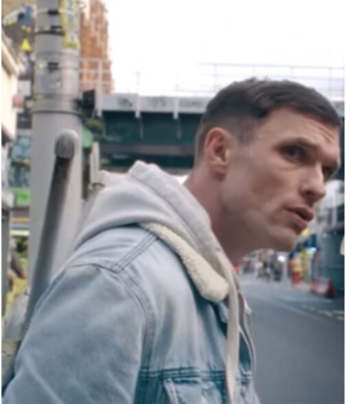 Tom Bacon I Used to Be Famous Denim Blue Jacket - Image 8