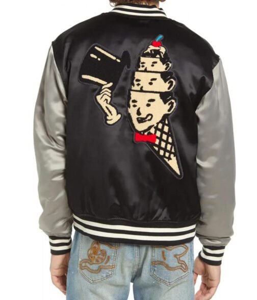 Ice Cream Hoodini Bomber Satin Jacket - Image 12