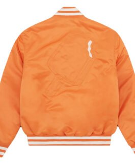 ICECREAM College Bomber Orange Jacket