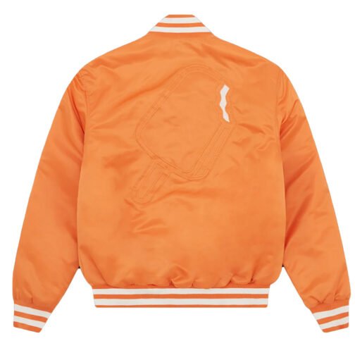 ICECREAM College Bomber Orange Jacket - Image 2