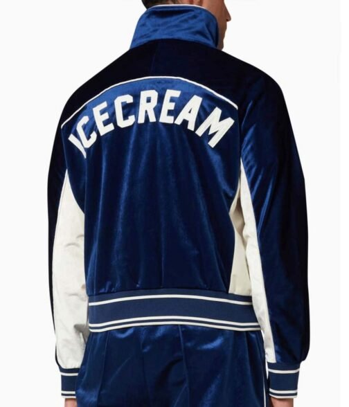 BBC Icecream Velour Track Jacket - Image 2