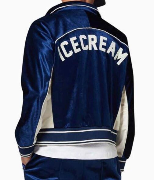 BBC Icecream Velour Track Jacket - Image 6