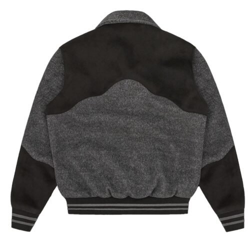 ICECREAM Western Gray Varsity Jacket - Image 2