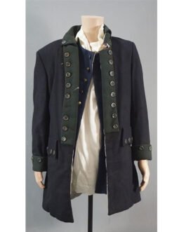 Sleepy Hollow Tom Mison Black Wool Coat
