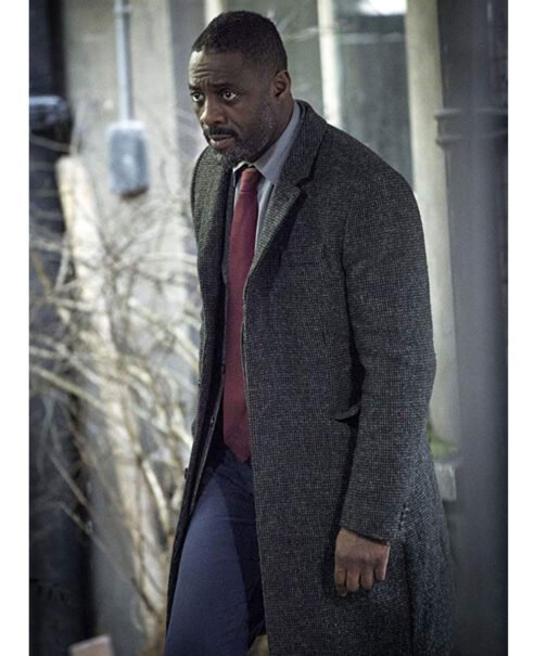 Idris Elba Luther Wool Coat - Image 19