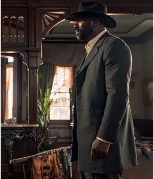 Idris Elba The Harder They Fall Lining Coat - Image 3