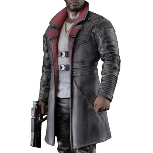 Idris Elba Cyberpunk 2077 Phantom Liberty Coat - Image 6