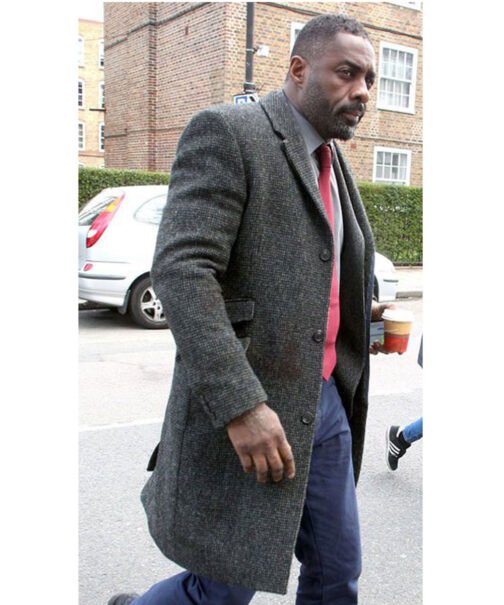 Idris Elba Luther Wool Coat - Image 9