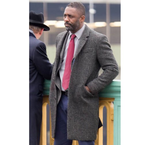 Idris Elba Luther Wool Coat - Image 21