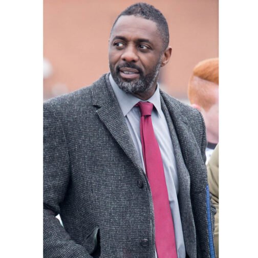 Idris Elba Luther Wool Coat - Image 22