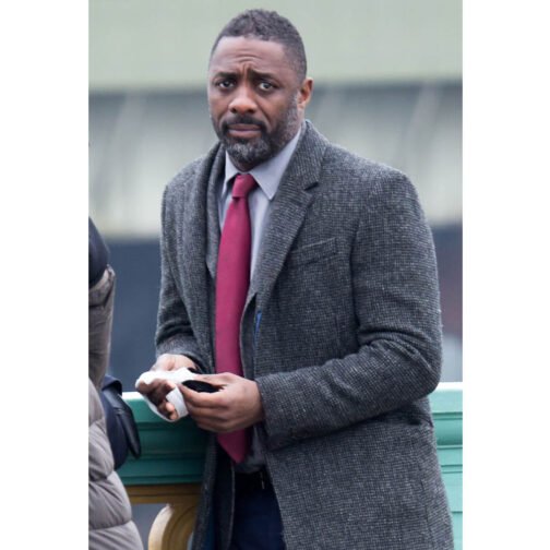 Idris Elba Luther Wool Coat - Image 23