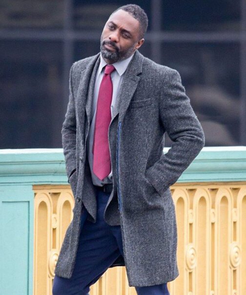 Idris Elba Luther Wool Coat - Image 4