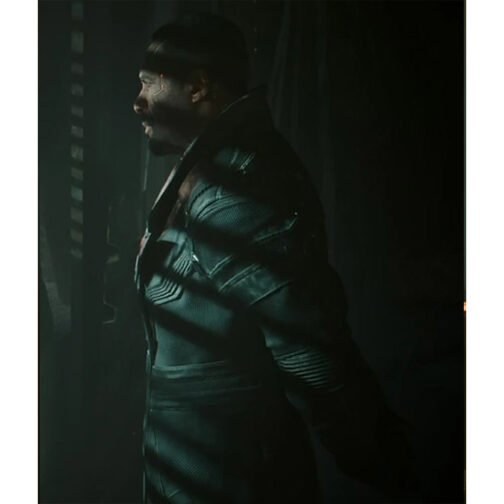 Idris Elba Cyberpunk 2077 Phantom Liberty Coat - Image 11