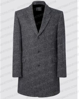 Idris Elba Luther Wool Coat