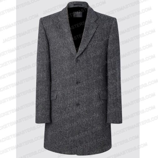 Idris Elba Luther Wool Coat