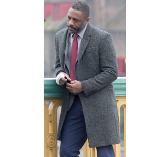 Idris Elba Luther Wool Coat - Image 16