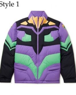 Evangelion Iffy Chris Brown Puffer Jacket