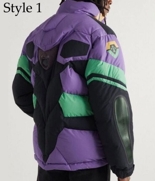 Evangelion Iffy Chris Brown Puffer Jacket - Image 10