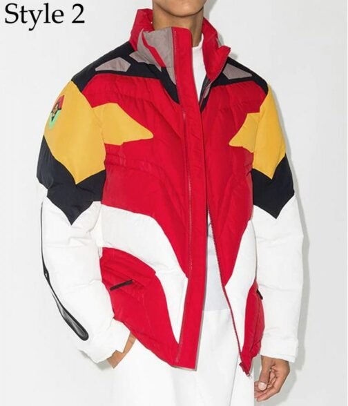 Evangelion Iffy Chris Brown Puffer Jacket - Image 8
