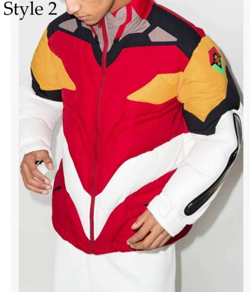 Evangelion Iffy Chris Brown Puffer Jacket - Image 11