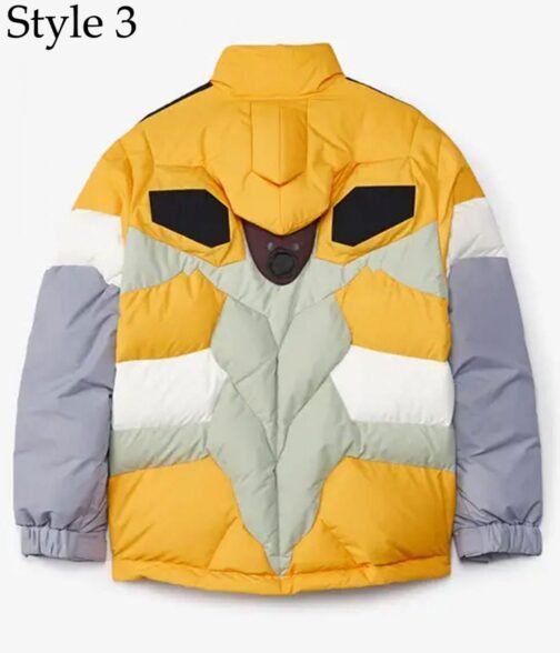 Evangelion Iffy Chris Brown Puffer Jacket - Image 6