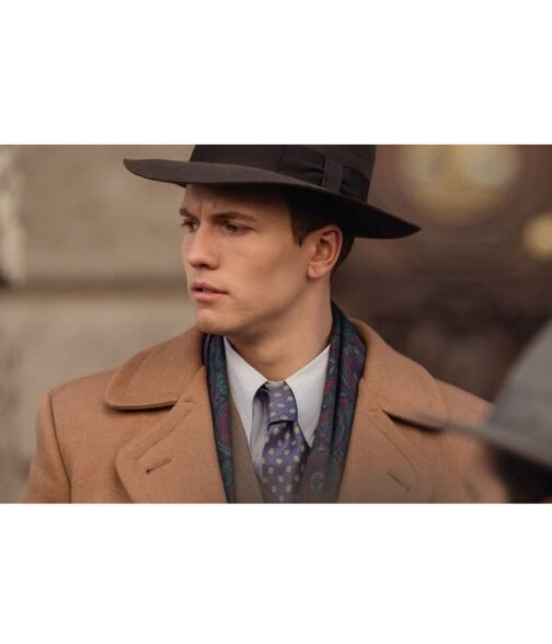 I’ll Find You Leo Suter Wool Brown Coat - Image 4