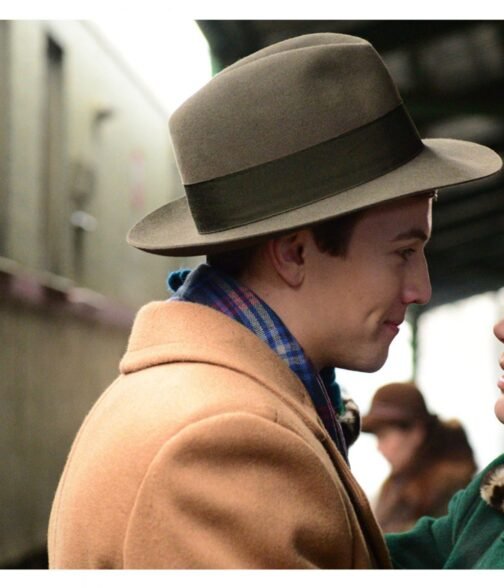 I’ll Find You Leo Suter Wool Brown Coat - Image 5