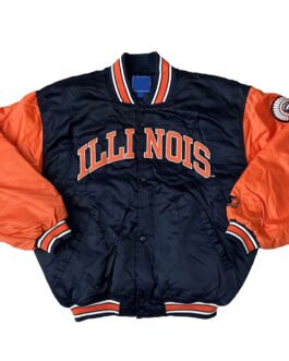 90’s Illinois Fighting Illini Jacket
