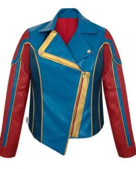Kamala Khan Ms. Marvel Red and Blue Jacket