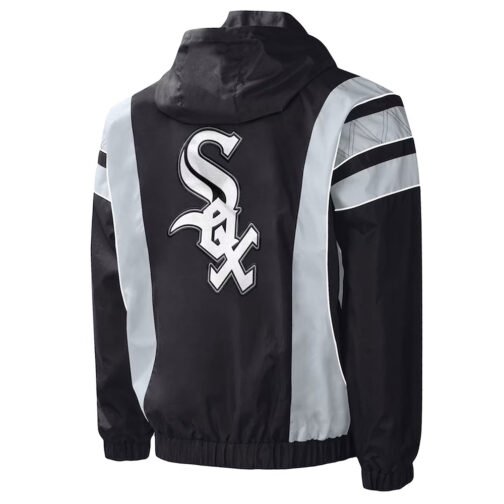 Impact Chicago White Sox Half-Zip Hoodie Jacket - Image 2